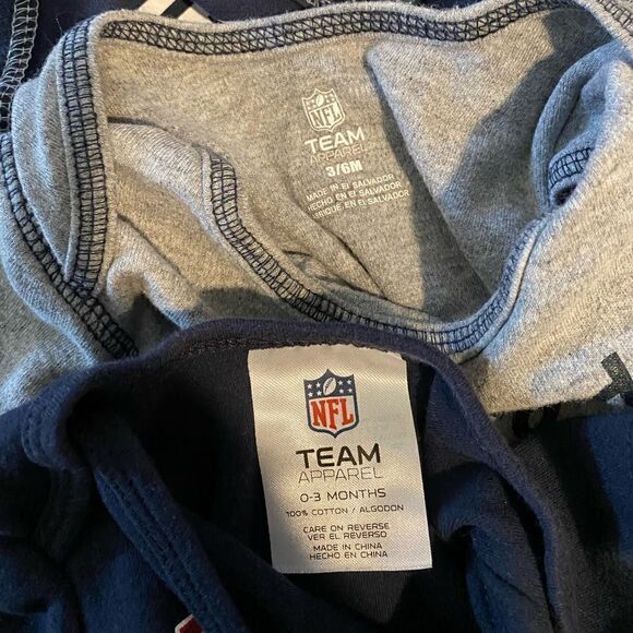 NFL Team Apparel Texans Football Onesies (3) Bundle! - Picture 6 of 6